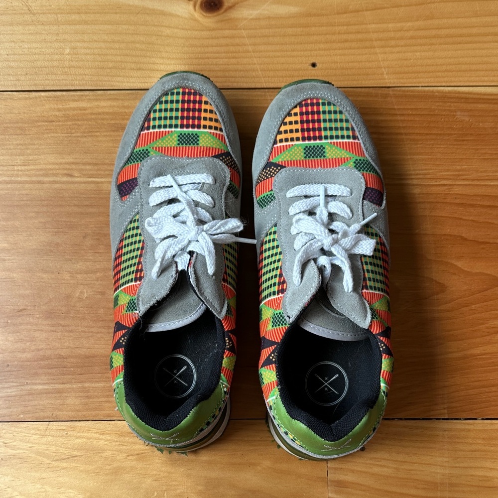 Inkkas Multicolor Plaid Men's Sneakers
